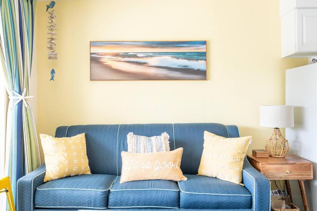 Gypsea Blu Beach Condo Steps To The Beach Galveston Extérieur photo