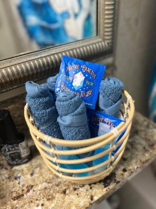 Gypsea Blu Beach Condo Steps To The Beach Galveston Extérieur photo