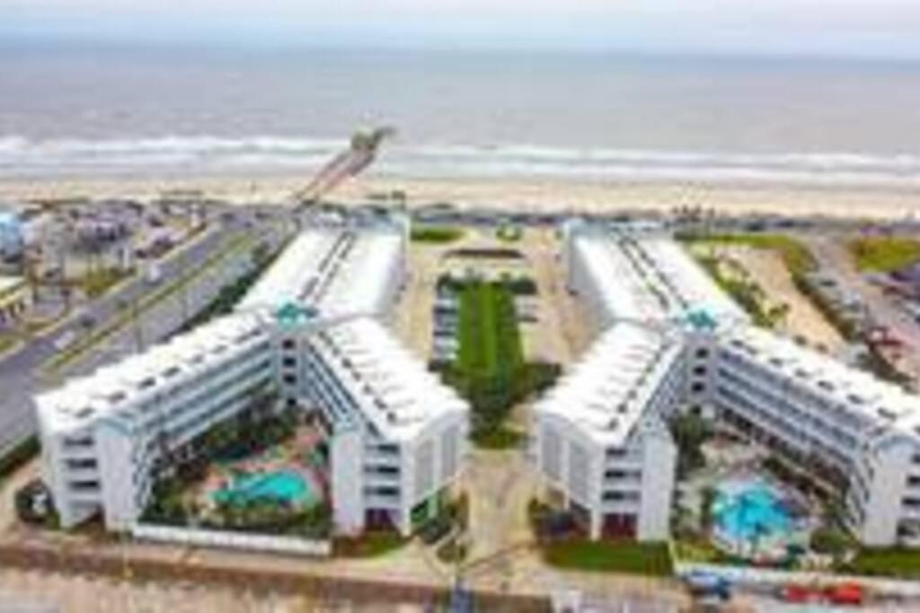 Gypsea Blu Beach Condo Steps To The Beach Galveston Extérieur photo